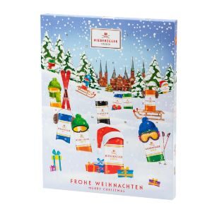uksuriøs marcipanjulekalender fra Niederegger