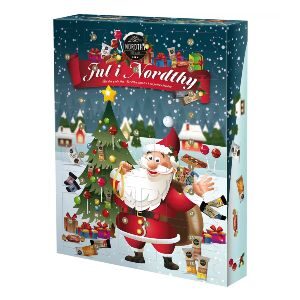 julekalender med søde ting fra Nordthy