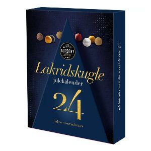 køb en julekalender med lakridskugler fra Nordthy