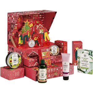 Køb den flotte mellem Body Shop pakkekalender