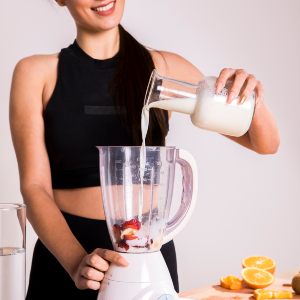 giv fitnesspigen en smoothie blender i gave