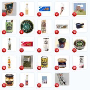 julekalender med Bornholmske delikatesser