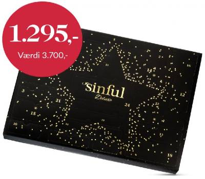 køb Sinful Deluxe julekalender til din kone