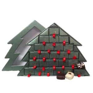 giv hende en økologisk chokolade julekalender